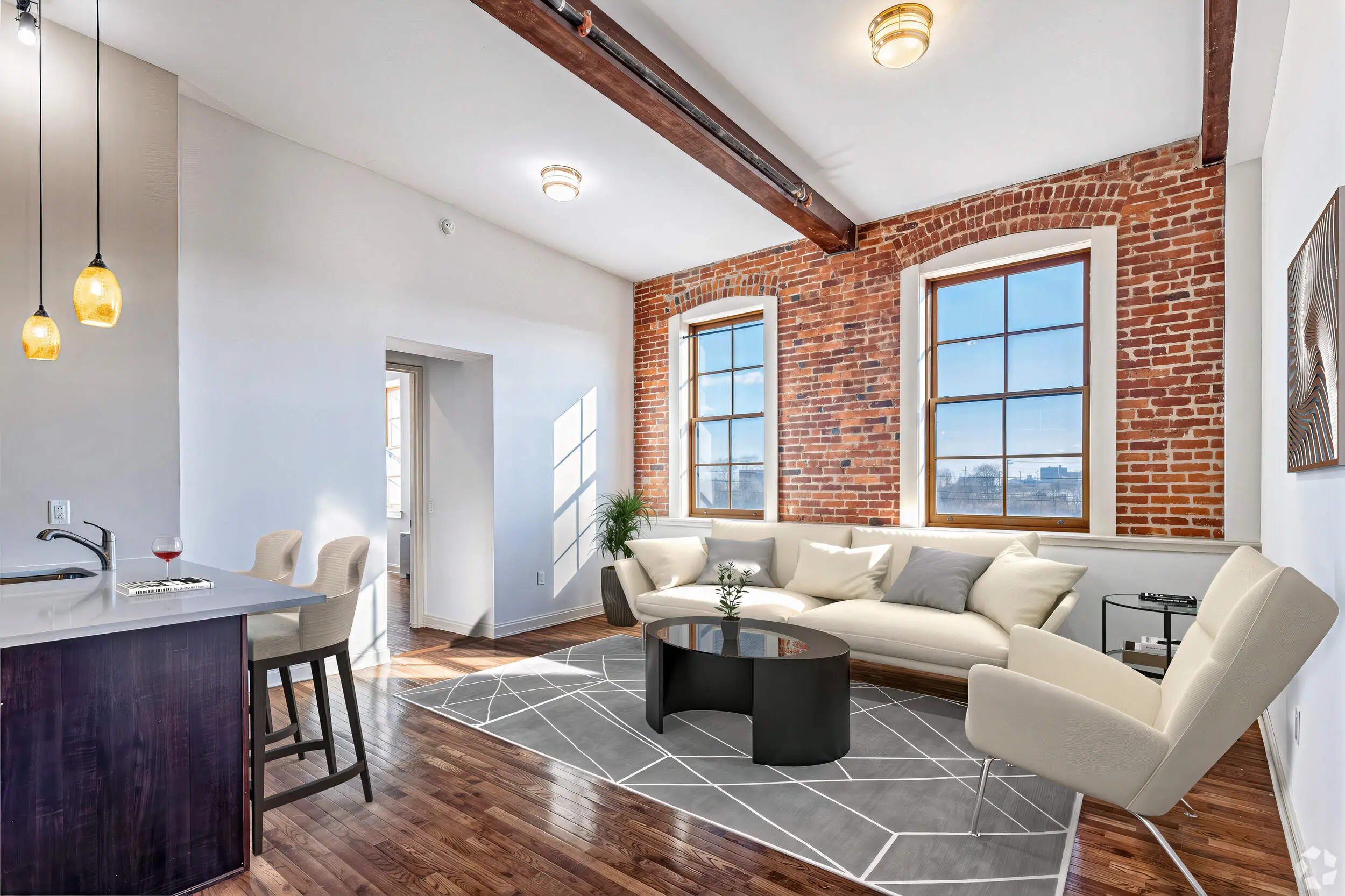 silk loftsliving room